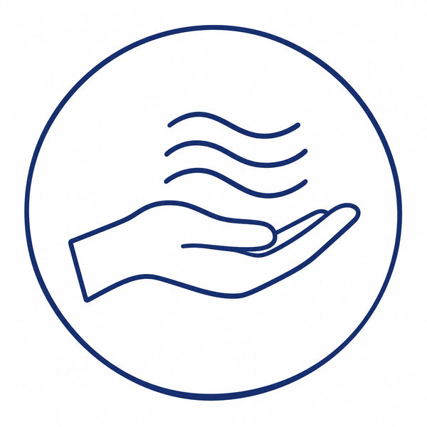 Grounded feeling support icon
