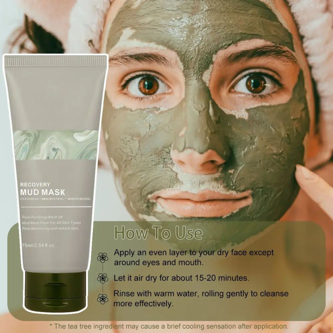 Relief Mud Mask 110ml | Hydrating & Brightening Care