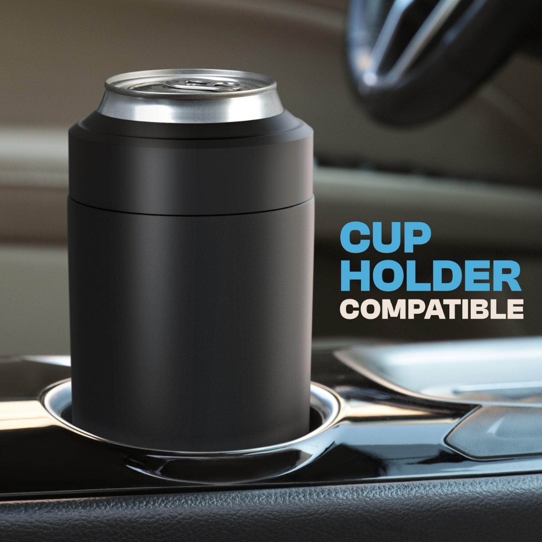 Universal Can Cooler - Fits All Sizes - Insulated Stainless Steel