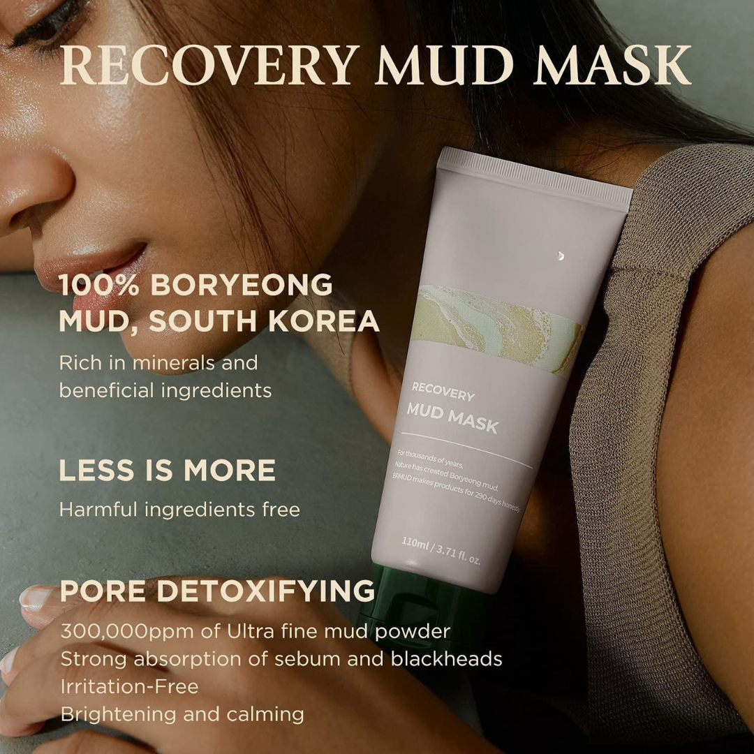 Relief Mud Mask 110ml | Hydrating & Brightening Care