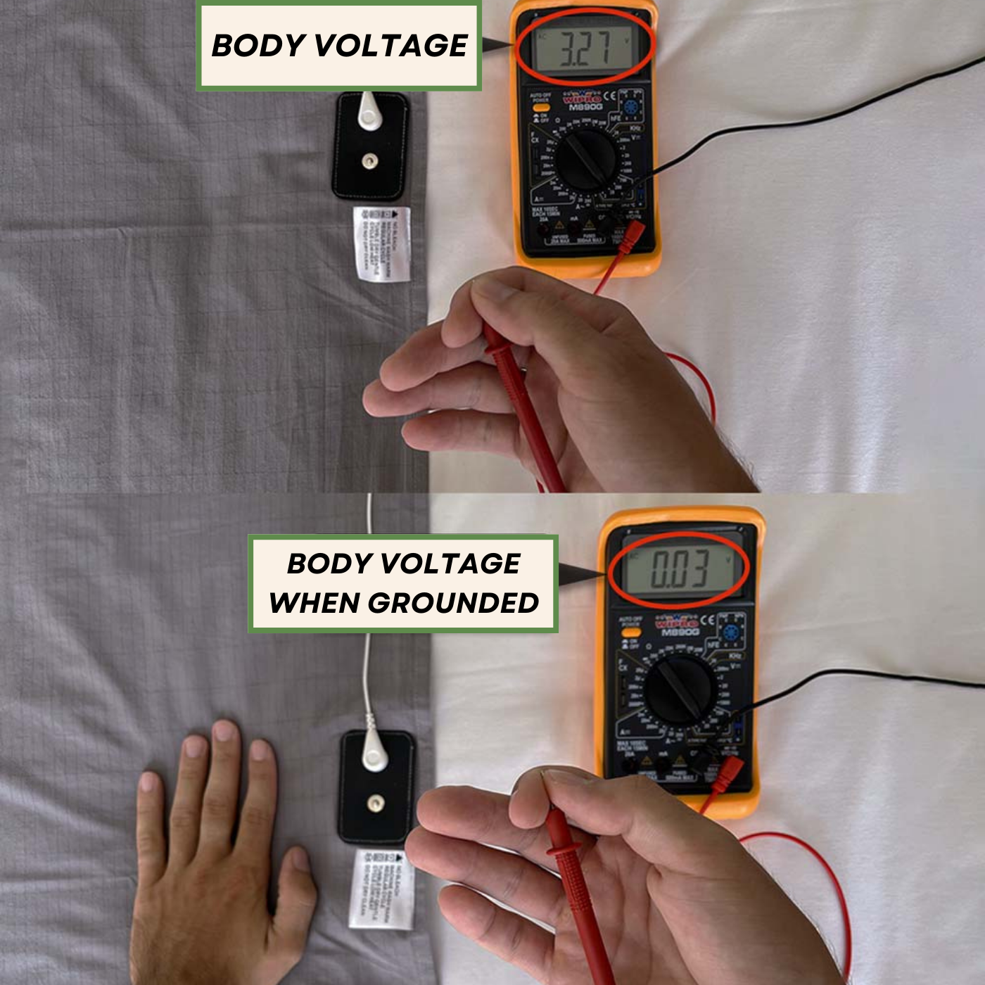 Purevlab™ Grounding Bed Sheet