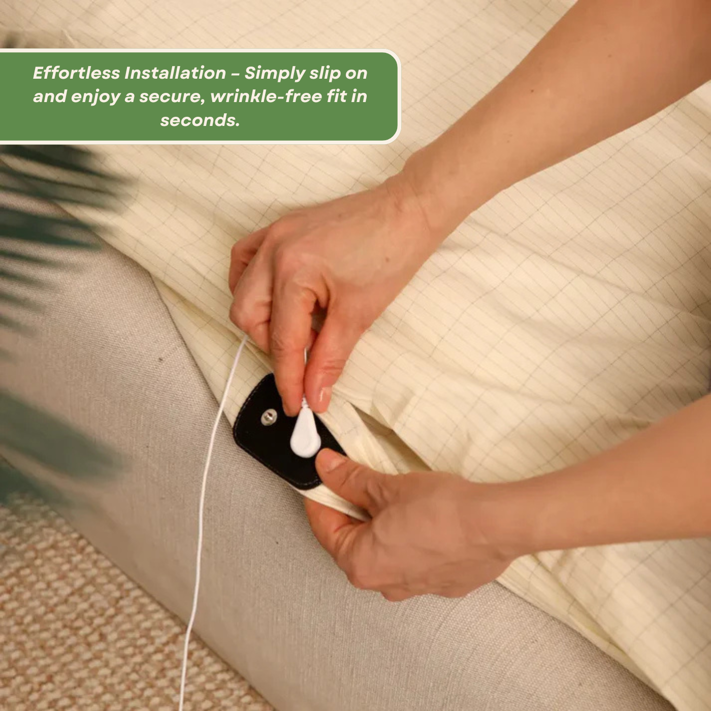 Purevlab™ Grounding Bed Sheet