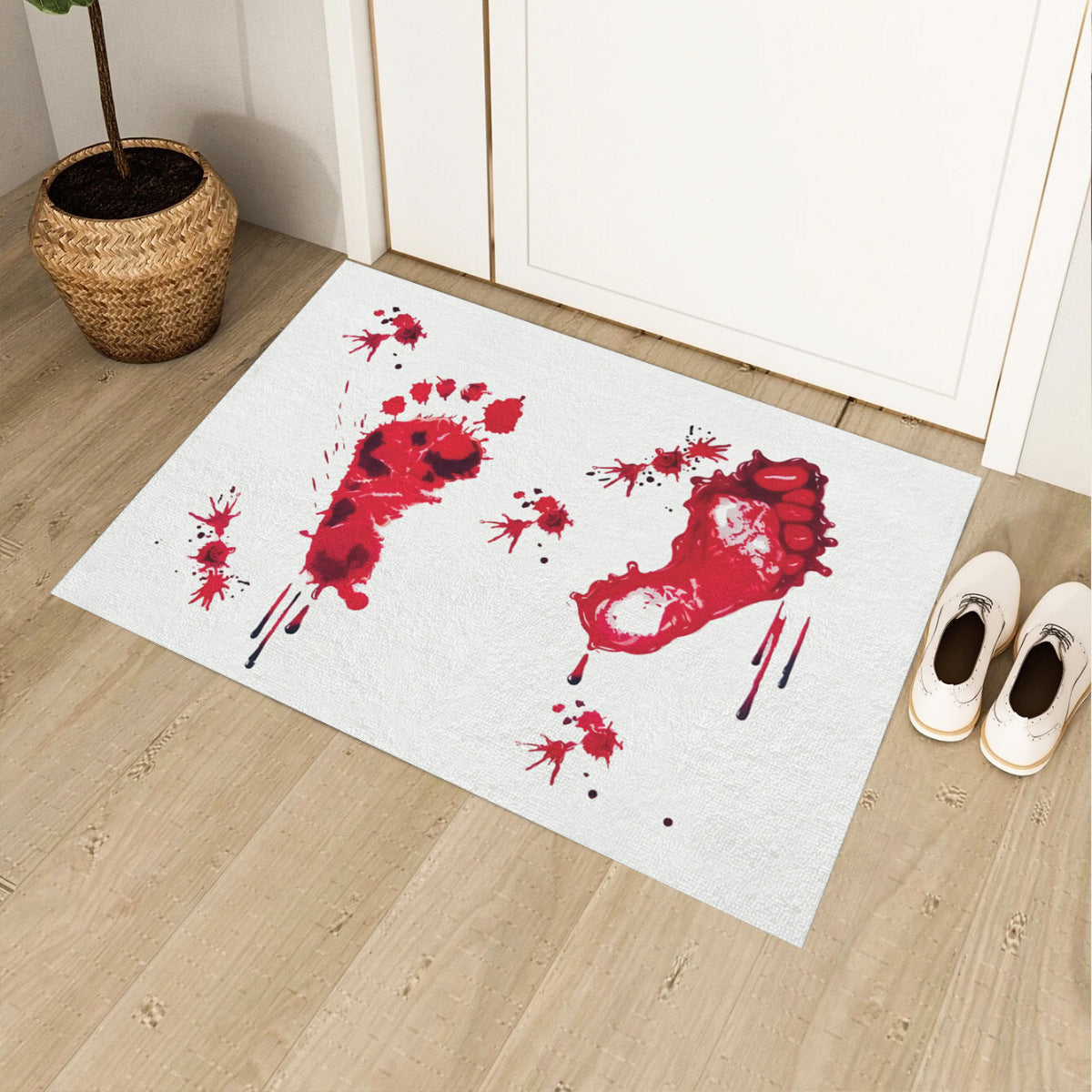 Bloody Footprint Mat
