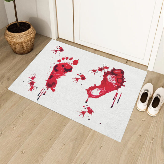 Bloody Footprint Mat