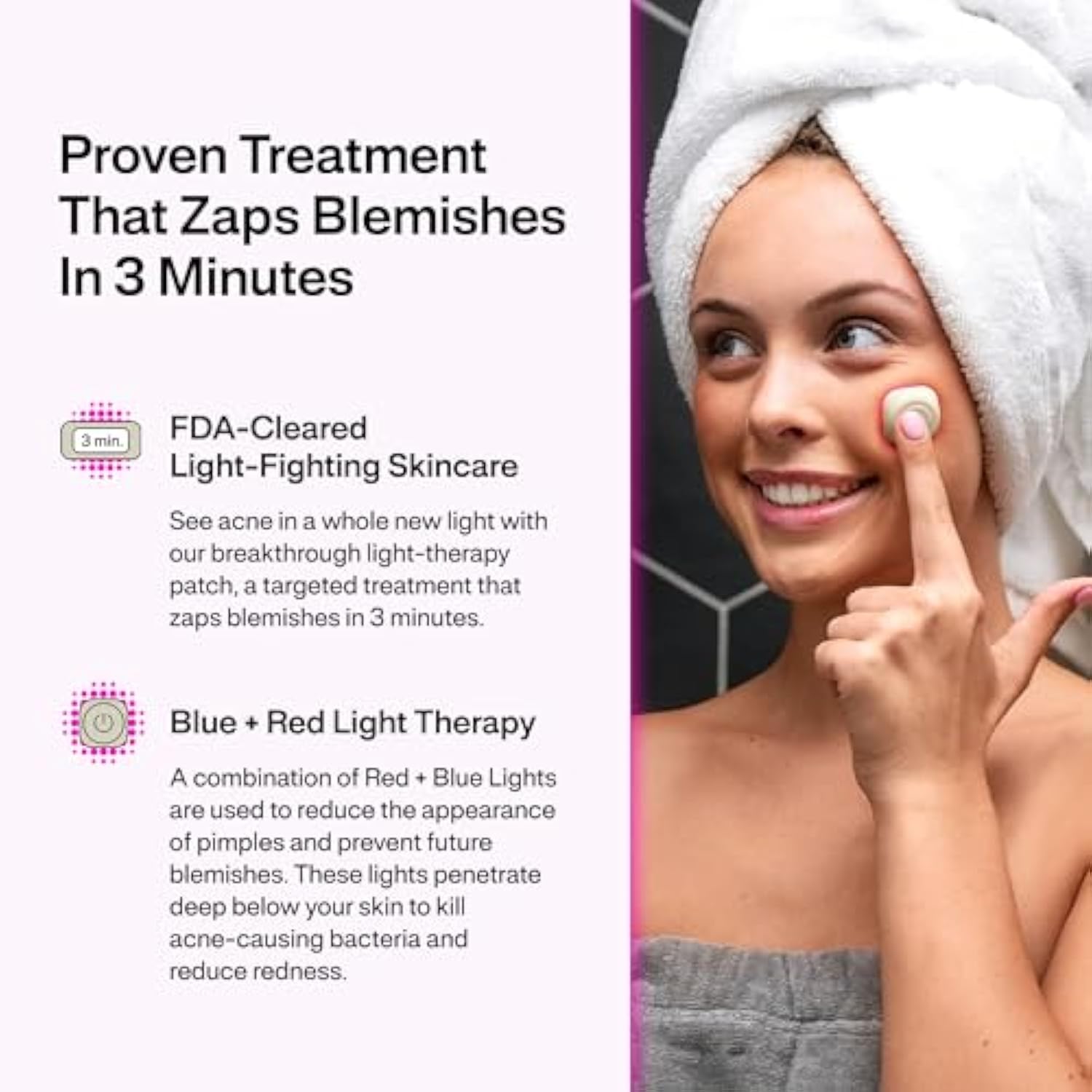 Purevlab® Acne LED Patch